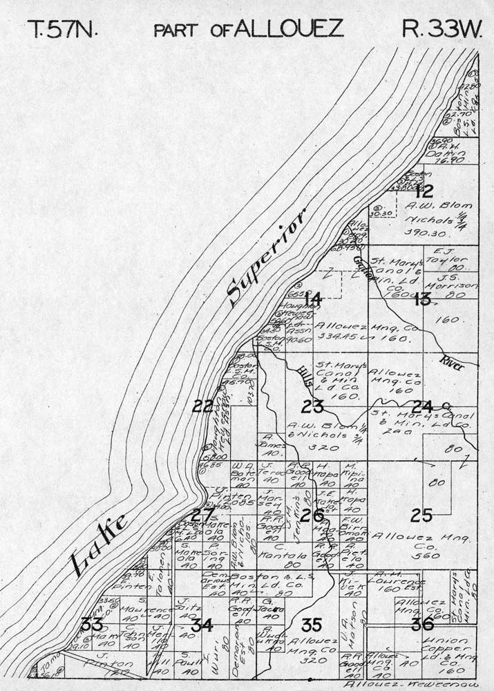 Allouez Part Of T57N R33W